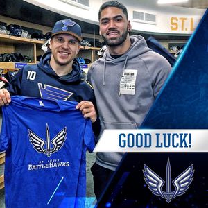 Image post by @stlouisblues on Instagram