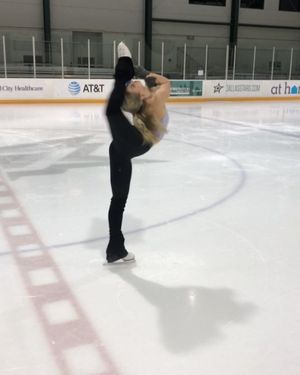 Image post by @amberglenniceskater on Instagram