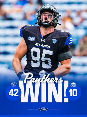 Image post by @gsu_football on Instagram
