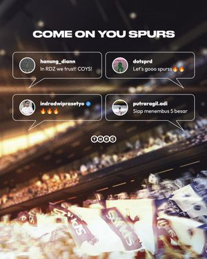 Image post by @spursofficial on Instagram