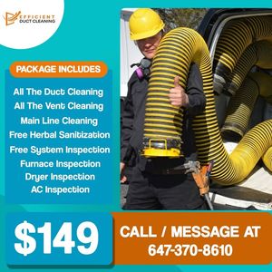 Image post by @Efficientductcleaning on Facebook