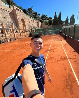 Image post by @tenniswithdylan on Instagram