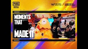 Video post by @pubgmobile on YouTube