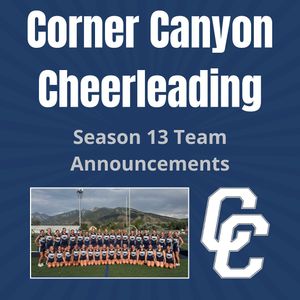 Image post by @corner_canyon_cheer on Instagram