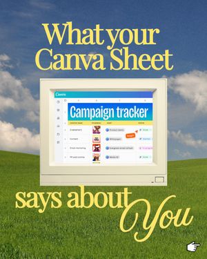 Image post by @canva on Instagram