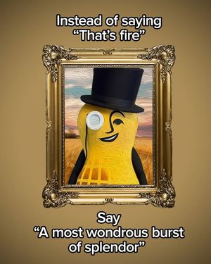 Image post by @mrpeanut on Facebook