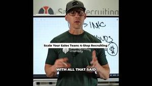 Video post by @salesrecruitinguniversity on YouTube