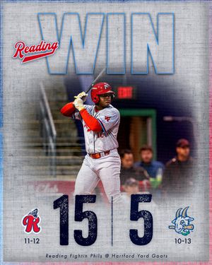 Image post by @ReadingFightins on Twitter
