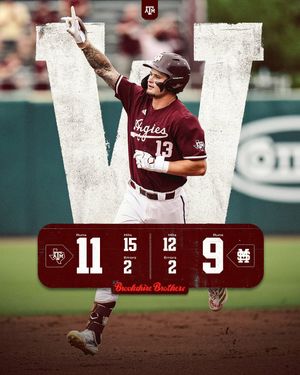 Image post by @aggiebaseball on Instagram