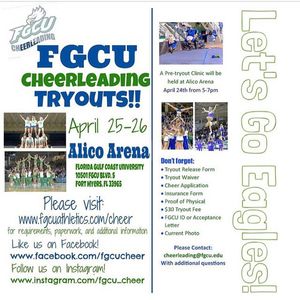 Image post by @fgcu_cheer on Instagram