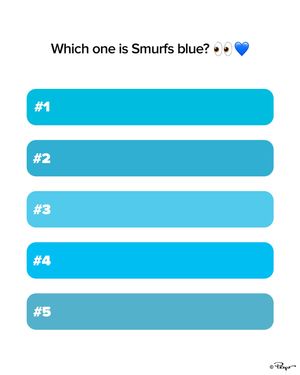 Image post by @smurfsofficial on Instagram