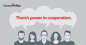 Image post by @conocophillips on Twitter