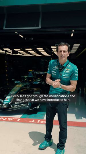 Video post by @AstonMartinF1 on Twitter/X