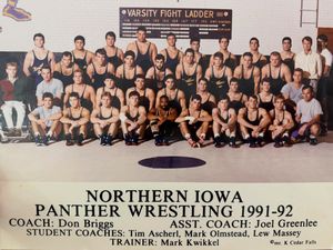 Image post by @uni_panther_wrestling on Instagram