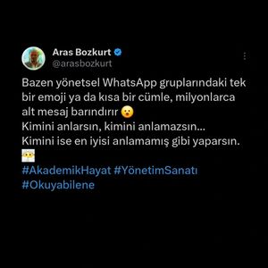 Image post by @arasbozkurt.phd on Instagram