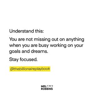 Image post by @melrobbins on Instagram