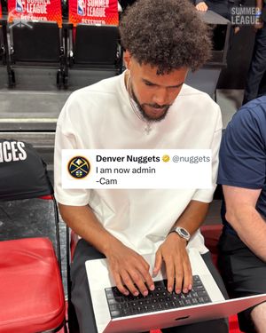 Image post by @nuggets on Instagram