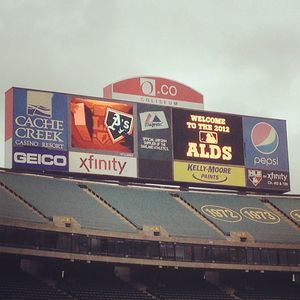 Image post by @athletics on Instagram
