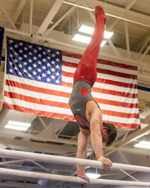 Image post by @ou_mgymnastics on Instagram