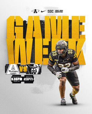Image post by @appstate_fb on Instagram