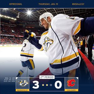Image post by @predsnhl on Instagram