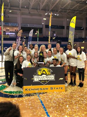 Image post by @KSUOwlsVB on Twitter