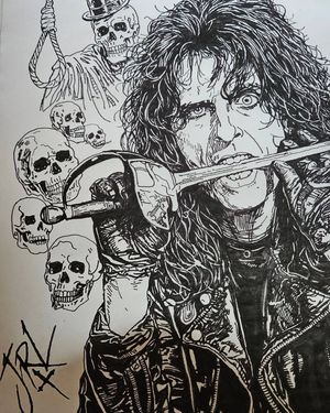 Image post by @alicecooper on Instagram