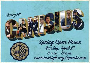 Image post by @canisiushs on Instagram