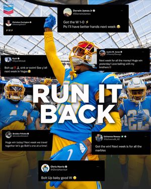 Image post by @chargers on Instagram