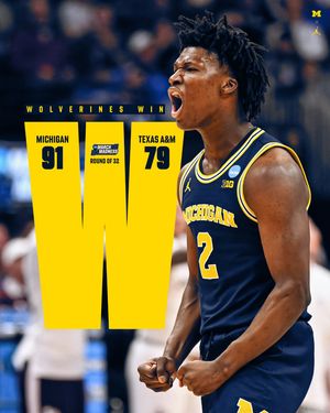 Image post by @umichbball on Instagram