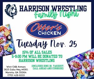 Image post by @harrisontopdogwrestling on Facebook