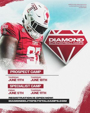 Image post by @temple_fb on Instagram