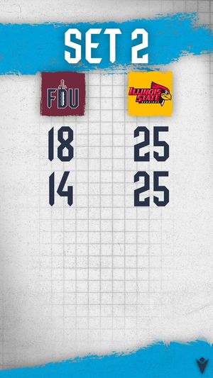 Image post by @FDUKnightsWVB on Twitter