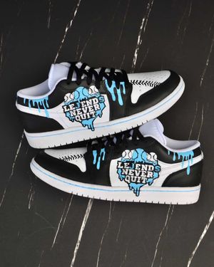 Image post by @neeks_custom_sneaks on Instagram