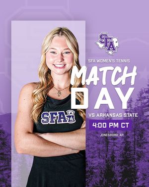Image post by @sfa_tennis on Instagram
