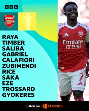Image post by @5liveSport on Twitter