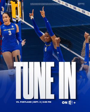 Image post by @sanjosestatevb on Instagram