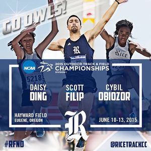 Image post by @riceathletics on Instagram