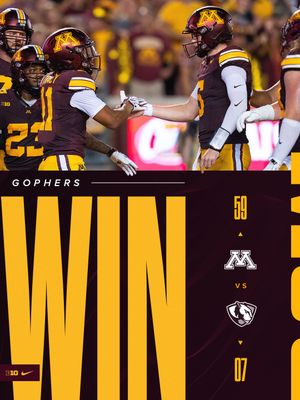 Image post by @gopherfootball on Instagram