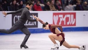 Image post by @patinageqc on Facebook