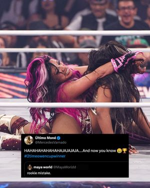 Image post by @aewontv on Instagram