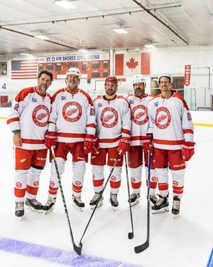 Image post by @Detroit Red Wings Alumni Association on Facebook