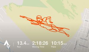 Image post by @Strava on Twitter