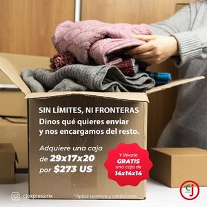 Image post by @cjexpress.paqueteria on Facebook