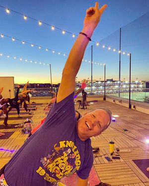 Image post by @yogapartylive on Instagram