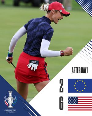 Image post by @SolheimCupUSA on Twitter