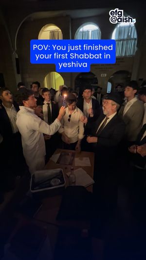 Video post by @aish.gesher on Facebook