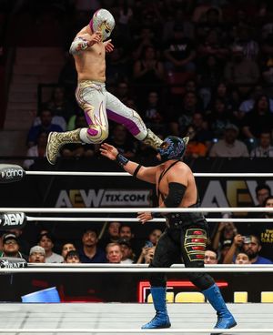 Image post by @aew on Instagram