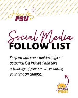Image post by @fsustudentaffairs on Instagram