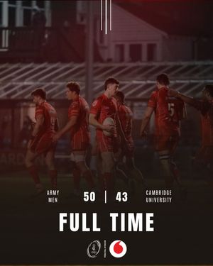 Image post by @armyrugbyunion on Instagram